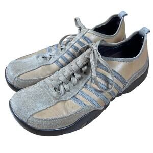 Steve Madden Shoes Size 8 Casual Sneakers Beige Leather Round Toe